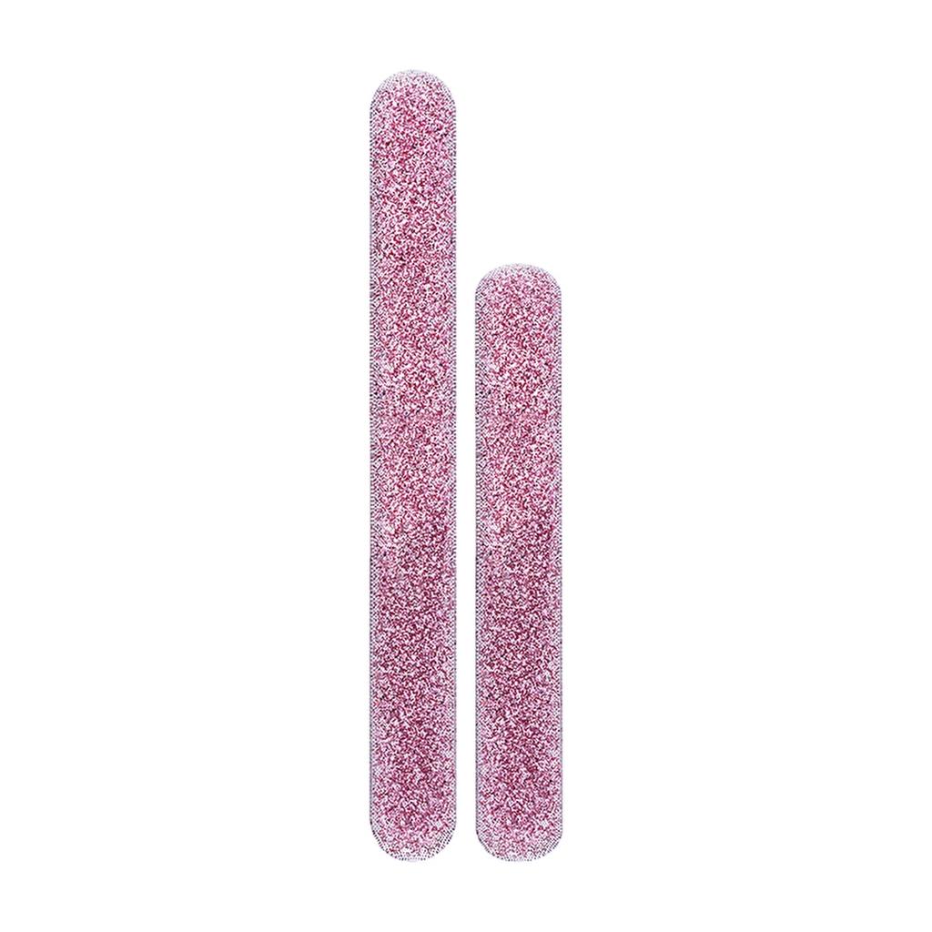 Eklips Glitter Glass Nail File Set for Smooth Nails 2-Pack