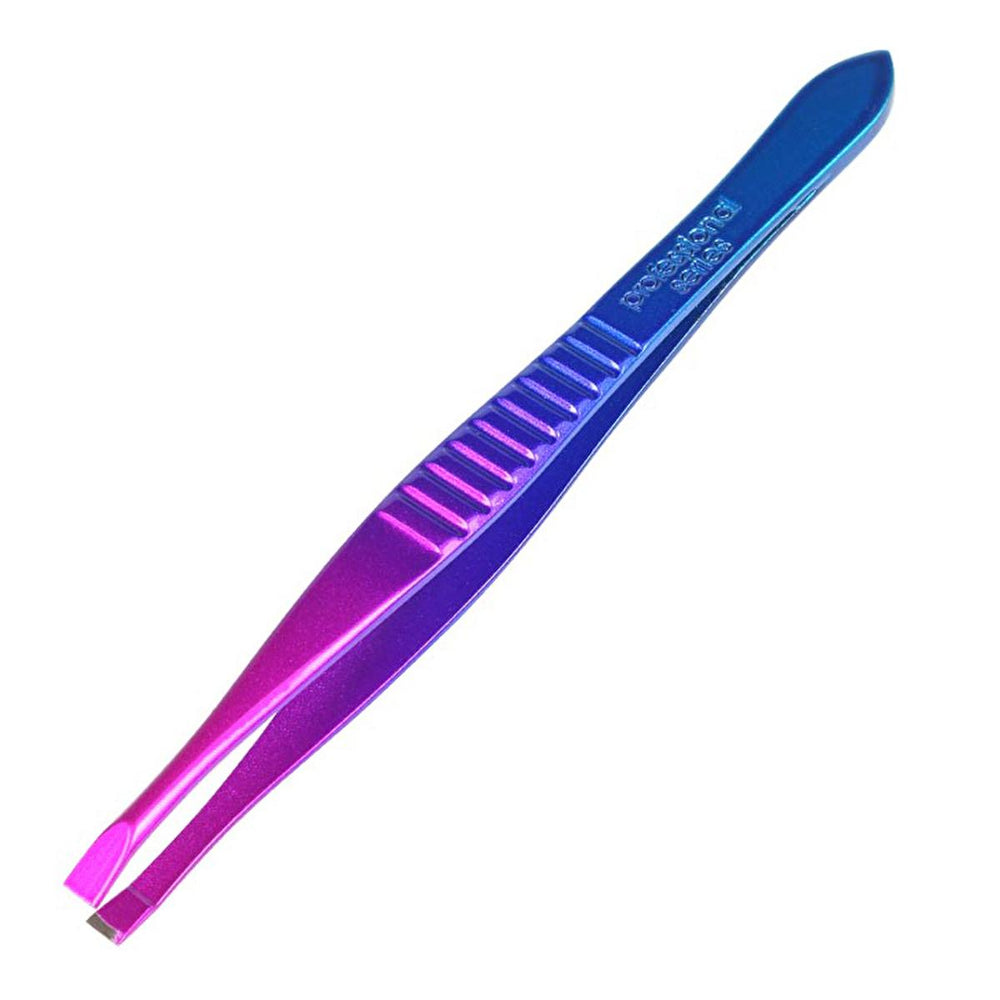 Nascita Ombre - Professional Flat Edge Eyebrow Tweezers for Precise Grooming & Shaping - Easy to Use - Eyebrow Pencil