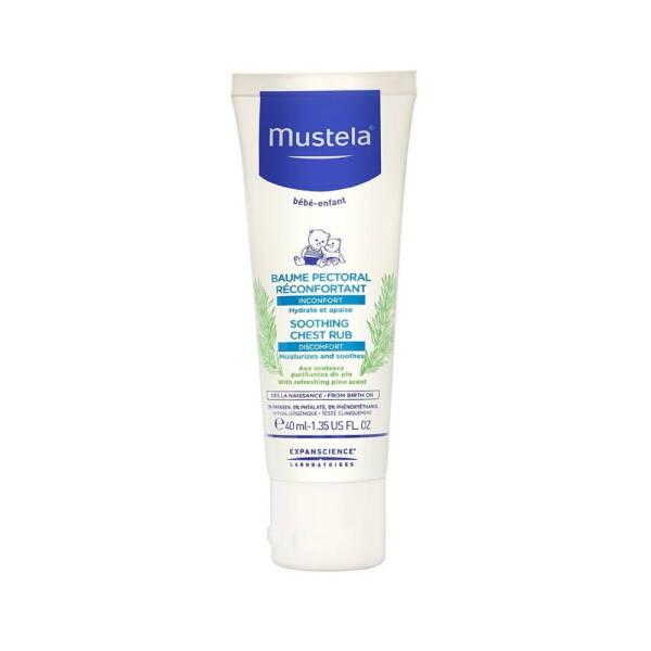Mustela Soothing Chest Rub: Natural Baby Sleep Aid & Congestion Relief with Essential Oils, Hypoallergenic Baby Balm - 40ml - image 8