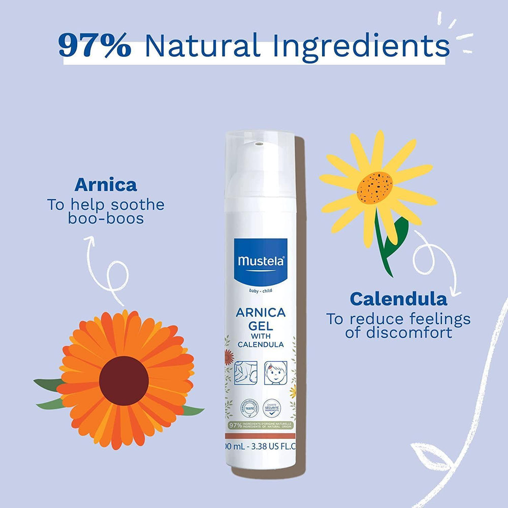 Mustela Arnica Organik Nemlendirici Jel - Natural Baby Skincare Gel with Arnica & Calendula - view 3