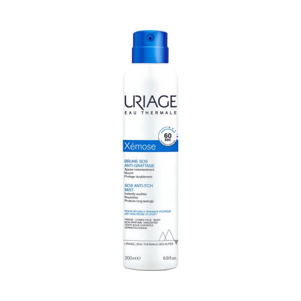Uriage Xemose SOS Soothing Mist for Dry Skin - Anti-Itch Hydrating Spray for Face &amp; Body, 6.76 fl oz Uriage Xemose SOS Soothing Mist - Anti-Itch Hydrating Spray Soothing mist for dry skin, Anti-itch skincare, Hydrating spray for face and body, Natural skincare products, Uriage Xemose SOS, Dry skin relief, Sensitive skin care, Skincare for itchy skin, Moisturizing spray, Shea Butter skincare, Squalane benefits, Face and body mist, Non-greasy moisturizer, Skincare essentials