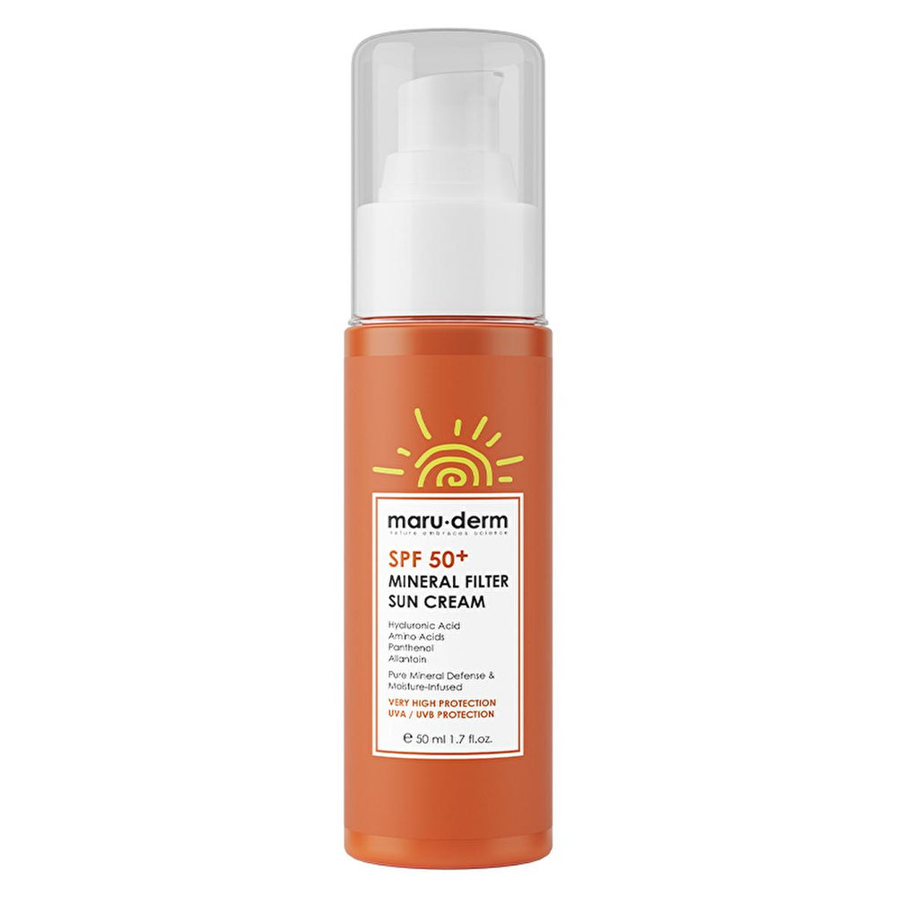Maruderm Mineral Sunscreen Cream SPF 50+ - Natural Sun Protection for Sensitive Skin, Vegan & Non-Irritating - image 7