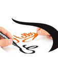 Carioca Super Brush Keçeli Boya Kalemi 10'lu - Washable Ink Brush Pens for Artistic Designs - view 4