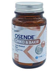 Osende Zinc Copper Supplement - Enhanced Absorption Zinc Picolinate for Immune Support & Mineral Balance - 60 Capsules Osende Zinc Copper: Boost Immune System & Mineral Balance Zinc supplement, Copper supplement, Zinc copper supplement, Zinc picolinate, Mineral supplement, Dietary zinc, Dietary copper, Zinc for immune support, Copper for health, Osende Zinc Copper, immune support, mineral balance, health supplement, dietary supplement, picolinate, zinc, copper, wellness, health, vitamins, daily supplement, 