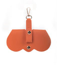 Mood Club Orange Eyewear Case - Protective Glasses Sleeve