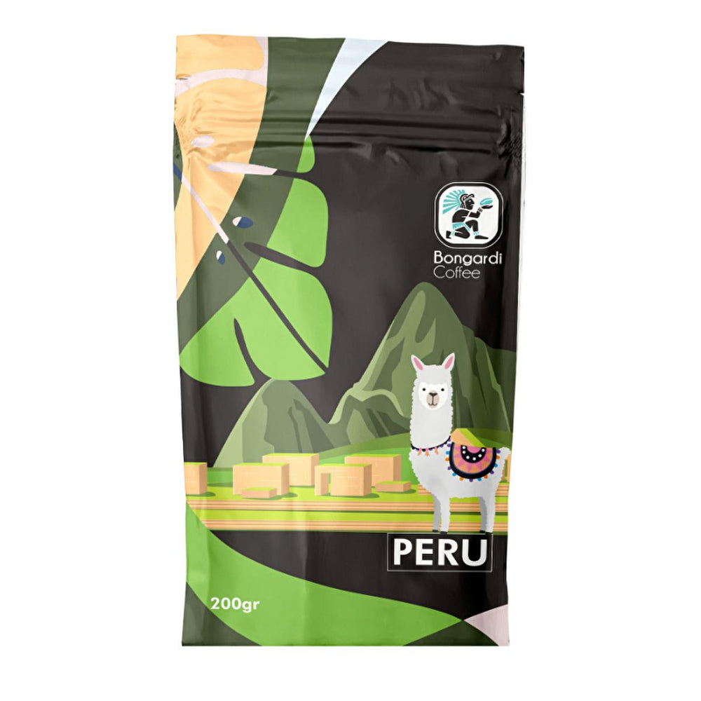 Bongardi Peru Specialty Coffee Beans - 200g Artisanal Gourmet Coffee for Connoisseurs - Food & Candy