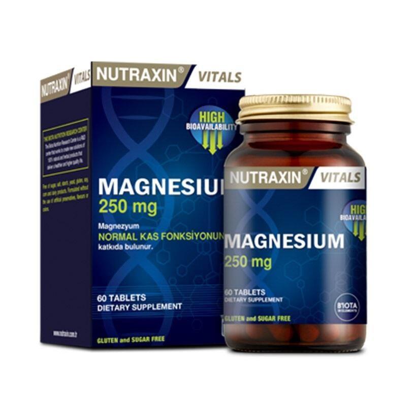 nutraxin magnesium 250 mg dietary supplement tablets, bottle of nutraxin magnesium 250 mg tablets Nutraxin Magnesium 250 mg - Dietary Supplement | 60 Tablets Nutraxin Magnesium 250 mg - Dietary Supplement Tablets magnesium-supplement, nutraxin, dietary-supplement, health, wellness, tablet, vitamins, health-conscious, magnesium, ai-generated