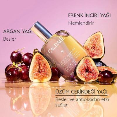 Caudalie Radiance Smoothing Elixir: Nourishing Body and Hair Oil with Argan & Grape Seed - Vegan, Non-Greasy, Natural Oils Caudalie Radiance Oil: Smooth Skin & Hair with Argan & Grape Seed body oil, hair oil, radiance oil, smoothing elixir, argan oil skincare, grape seed oil body, vegan beauty oil, non-greasy hair oil, prickly pear seed oil, natural body and hair oil, body and hair oil, argan oil, grape seed oil, prickly pear oil, shea butter, sweet almond oil, vegan, non-greasy, natural beauty products, mu
