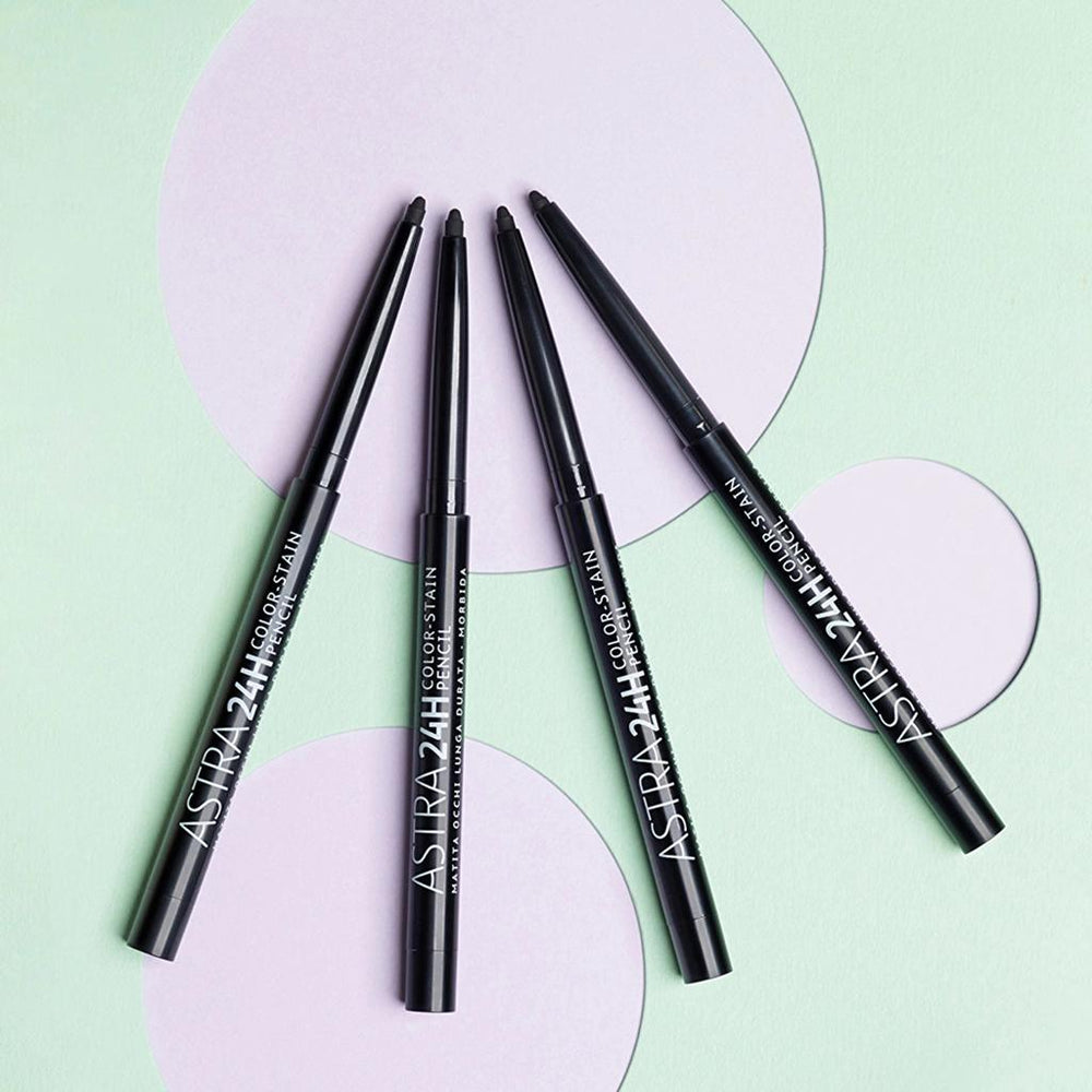 Astra 24h Waterproof Retractable Eyeliner in Black