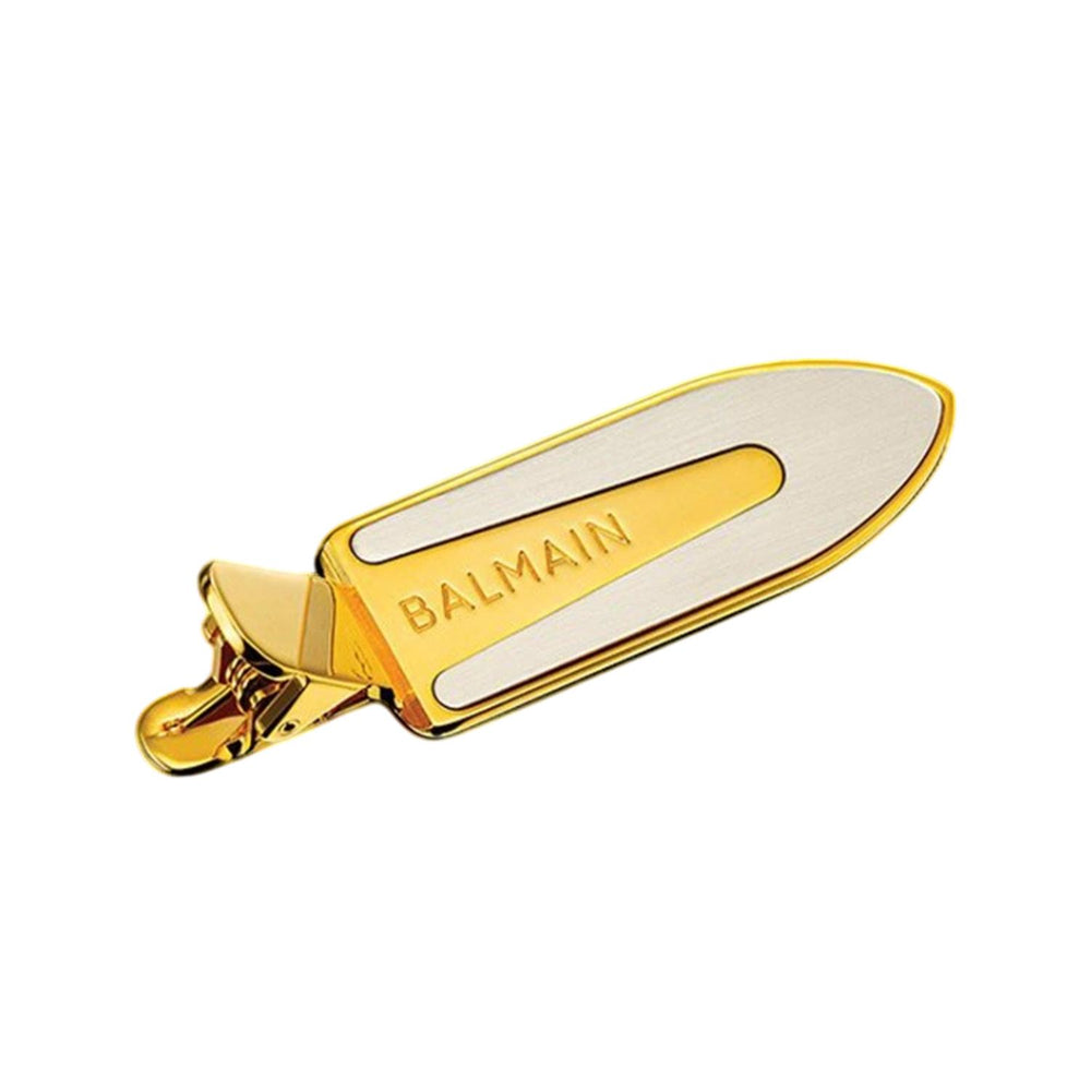 Balmain Backstage Clip Small Silver & Gold Hair Accessory