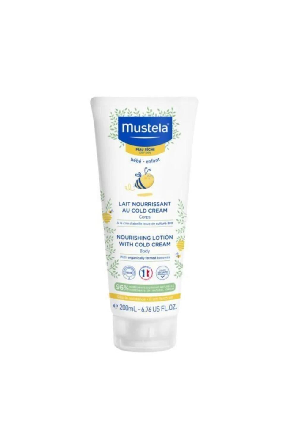 Mustela Nourishing Body Lotion for Newborns - Cold Cream, 96% Natural Ingredients, Dermatologically Tested - 6.76 fl oz Mustela Nourishing Body Lotion for Newborns - 6.76 fl oz newborn body lotion, nourishing lotion for dry skin, natural baby skincare, dermatologically tested baby products, ceramide baby lotion, gentle skincare for newborns, moisturizing lotion for sensitive skin, Mustela baby care, baby skincare routine, natural ingredients for babies