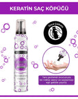 Morfose Keratin Hair Mousse - 6.76 fl oz - Strong Hold, Volumizing & Shine - Hair Spray