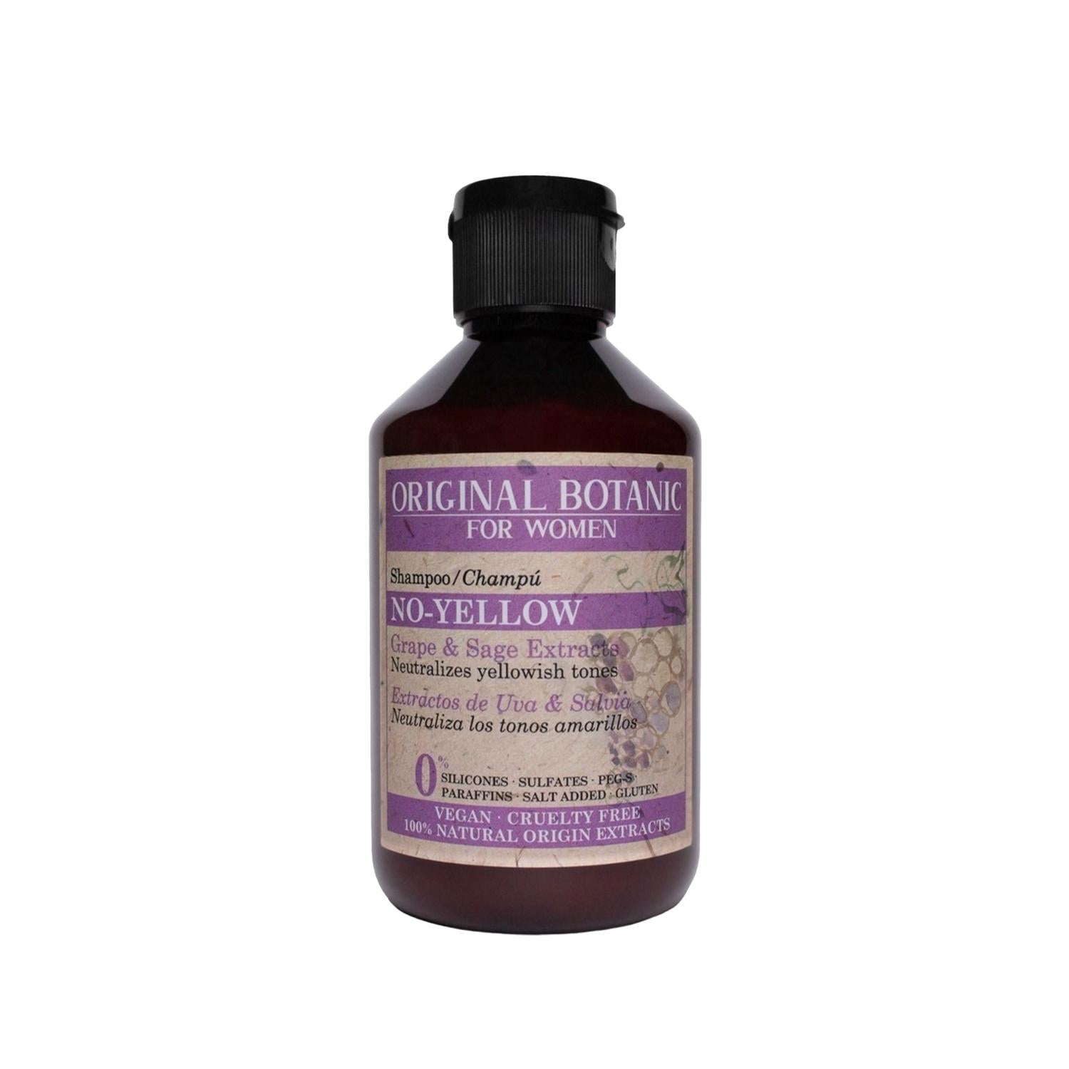 Original Botanic Vegan Purple Shampoo for Women - Neutralizes Yellow Tones, Cruelty-Free Hair Care, 250ml Original Botanic Vegan Purple Shampoo for Women vegan purple shampoo, women's hair care, neutralize yellow tones, Original Botanic, cruelty-free shampoo, blonde hair care, light-colored hair, vegan hair care, ethical consumerism, purple shampoo, hair tone correction, brassy tone removal