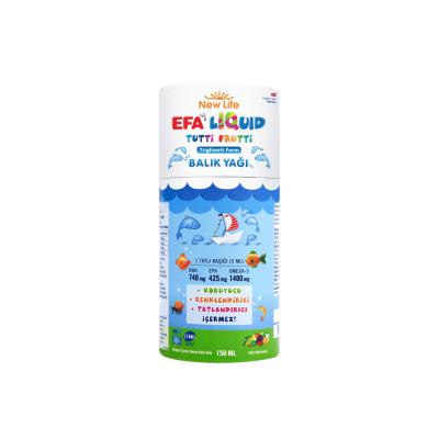 New Life Omega-3 Fish Oil Syrup for Kids - Tutti Frutti Flavor, 5.07 fl oz New Life Omega-3 Fish Oil Syrup for Kids - 5.07 fl oz Omega-3 Fish Oil Syrup, Children's Health Supplement, Natural Dietary Supplement, Tutti Frutti Flavored Omega-3, IFOS Certified Fish Oil, Kids Omega-3, Health Supplements, Fish Oil for Children, Dietary Supplements for Kids, Heart Health Support, Brain Development Support, Natural Health Products