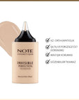 Note Invisible Perfection Foundation with Neutral Undertone 30ml