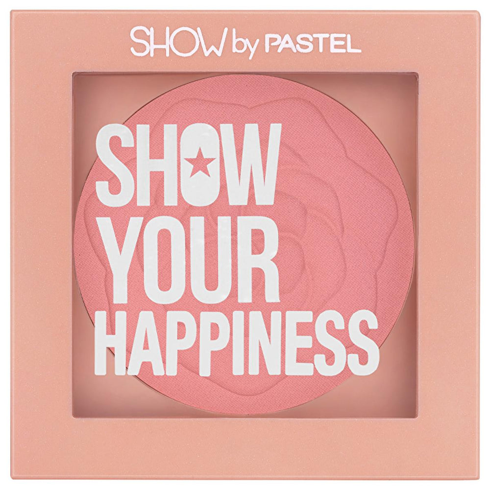 Show by Pastel Vegan Blush - Long-Lasting, Cruelty-Free Makeup for Sensitive Skin, 8 Shades - Blush