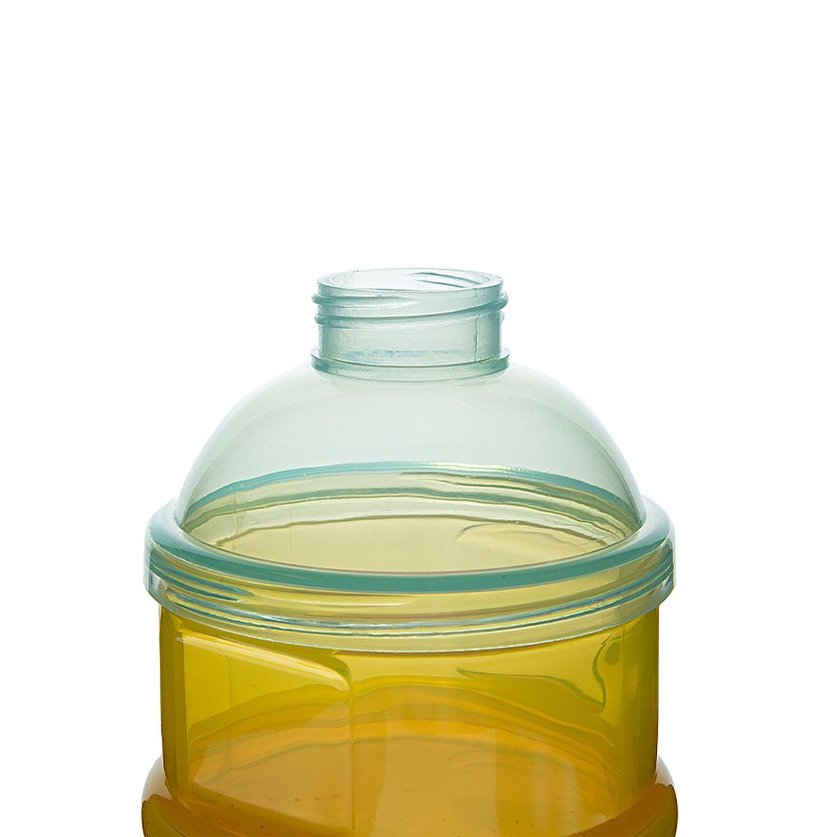Babyjem 3-Compartment Baby Food Container - BPA-Free, Sterilizable, Portable Babyjem 3-Compartment Baby Food Container - BPA-Free baby food container, baby powder milk storage, BPA-free baby products, sterilizable baby accessories, portable baby feeding solutions, baby care, baby feeding, baby storage, baby products, baby essentials