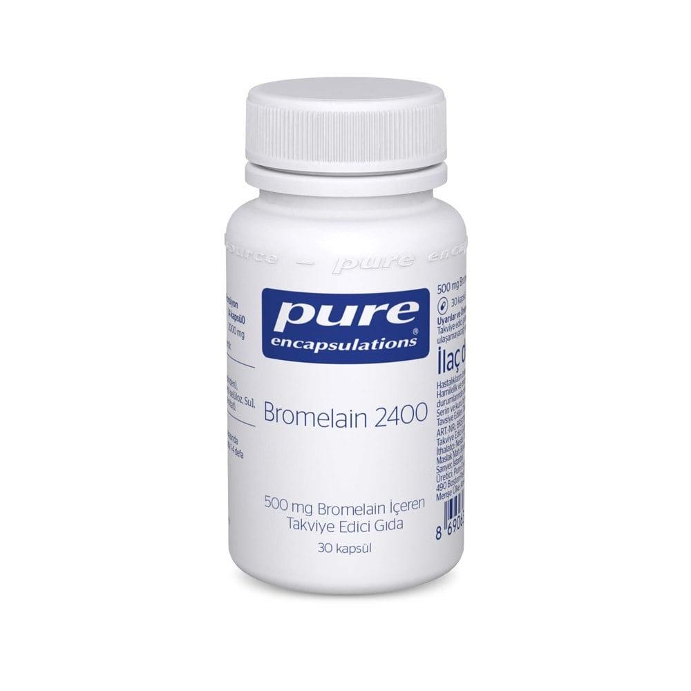Pure Encapsulations Pure Bromelain 2400 - Vegan Bromelain Supplement for Digestive Health, Gluten-Free Capsules Pure Bromelain 2400 - Vegan Bromelain Supplement Bromelain supplement, Digestive enzyme, Vegan dietary supplement, Gluten-free capsules, Pure bromelain, Digestive health support, Natural digestive enzymes, Vegan supplements, Vegetarian supplements, Gluten-free supplements, Pure Encapsulations, Health supplements, Wellness products