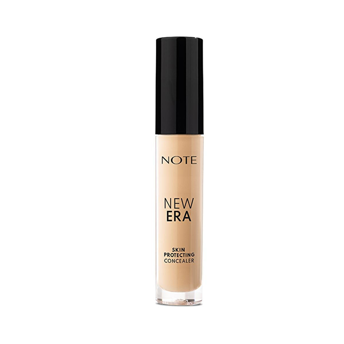 Note New Era Skin Protecting Concealer 50 - Hydrating, High Coverage Makeup with Skincare Benefits Note New Era Concealer 50 - Hydrating High Coverage concealer, skin protecting concealer, Note New Era Concealer, hydrating concealer, high coverage concealer, makeup with skincare benefits, hyaluronic acid, squalane, jumbo applicator, precise application, flawless finish, skincare makeup, cosmetic product