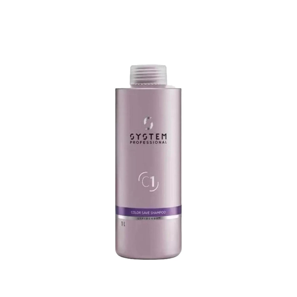 System Professional Color Save Shampoo for Color Protection 1000ml