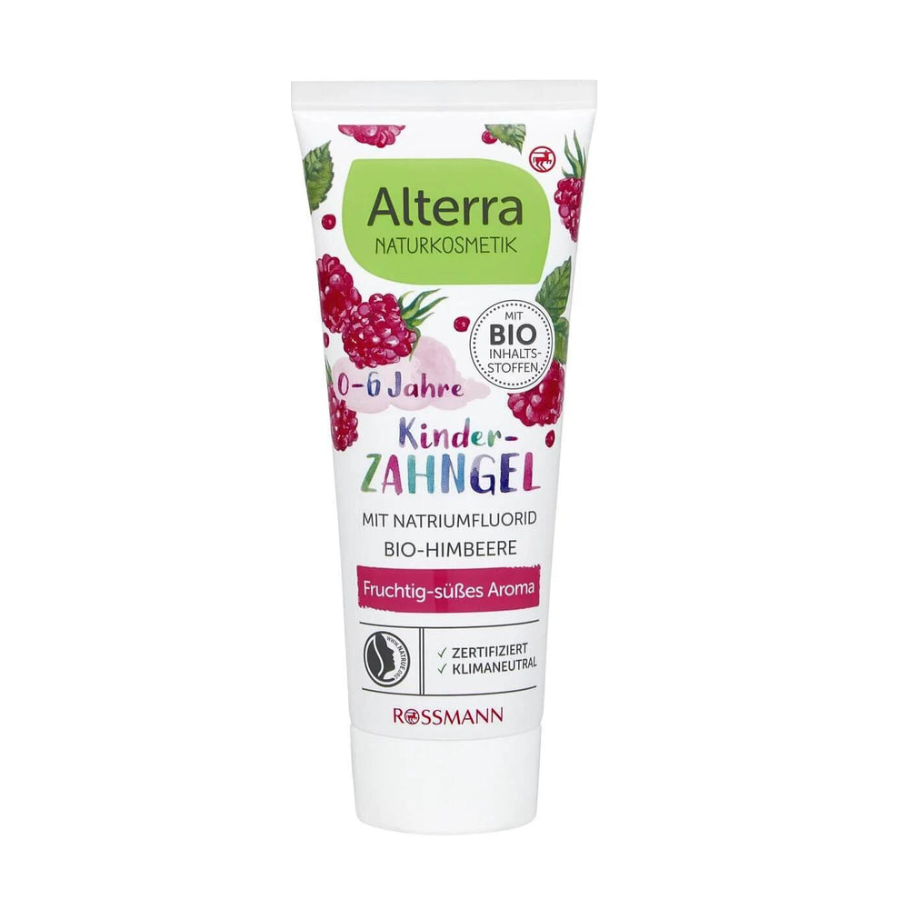 Alterra Kids Organic Raspberry & Strawberry Toothpaste 75 ml