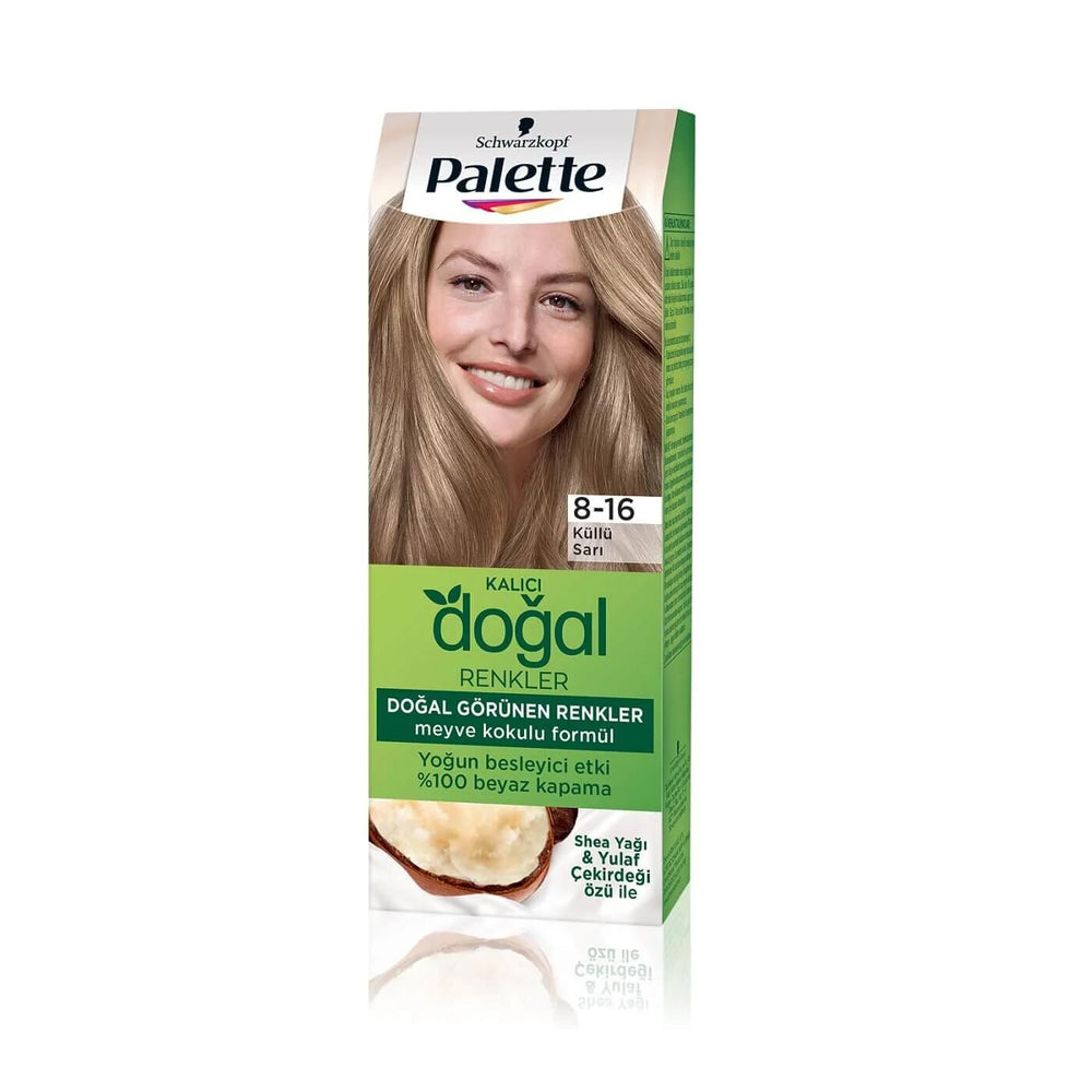 Palette Natural Colors Hair Dye 816 Ash Blonde 1 Pack