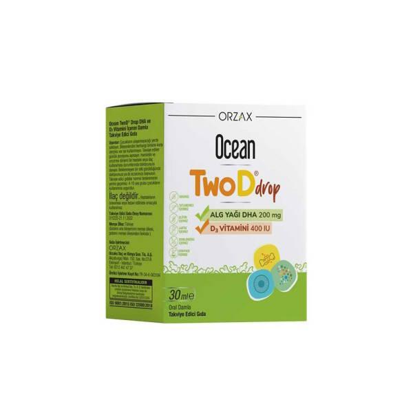 Ocean TwoDrop DHA 200mg + Vitamin D3 Drops: Brain & Bone Support - Liquid Omega 3 Supplement for Kids & Adults - image 3