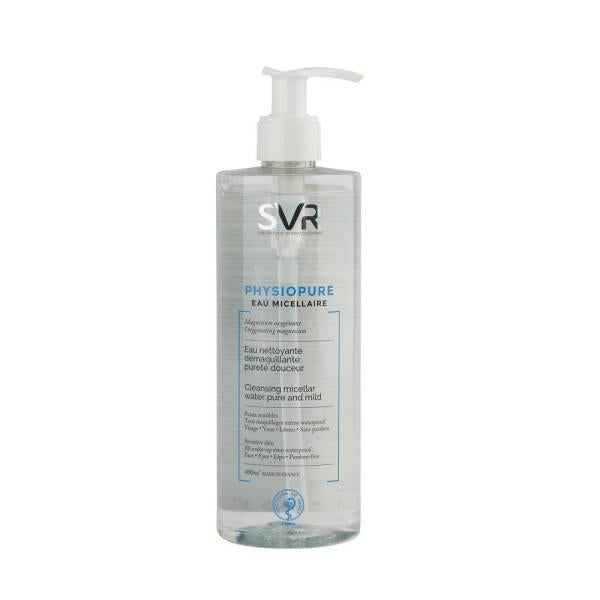 SVR Physiopure Cleansing Micellar Water - Gentle Makeup Remover for Sensitive Skin, 13.53 fl oz - Makeup Remover