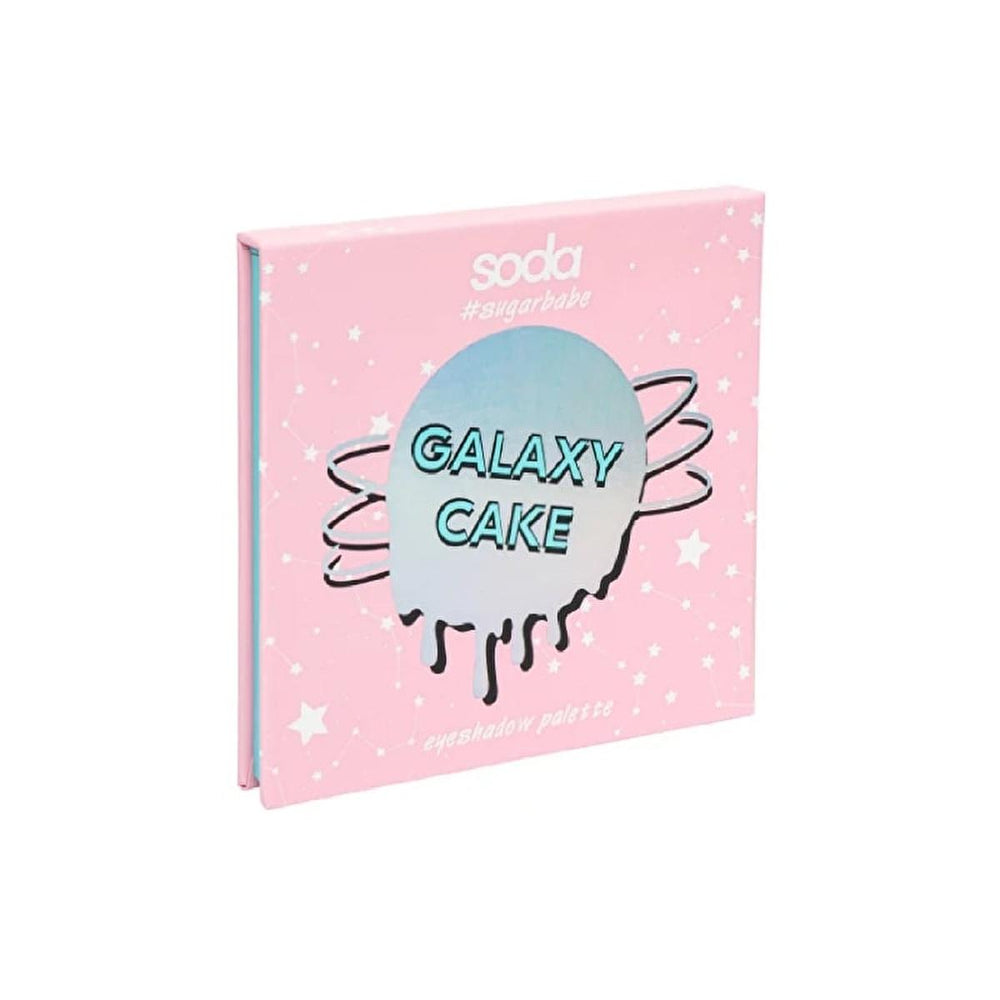 Soda Galaxy Cake Far Paleti 001 Pink Cake - Makeup Eyeshadow Palette with 9 Matte, Shimmer, Glitter Shades - view 2