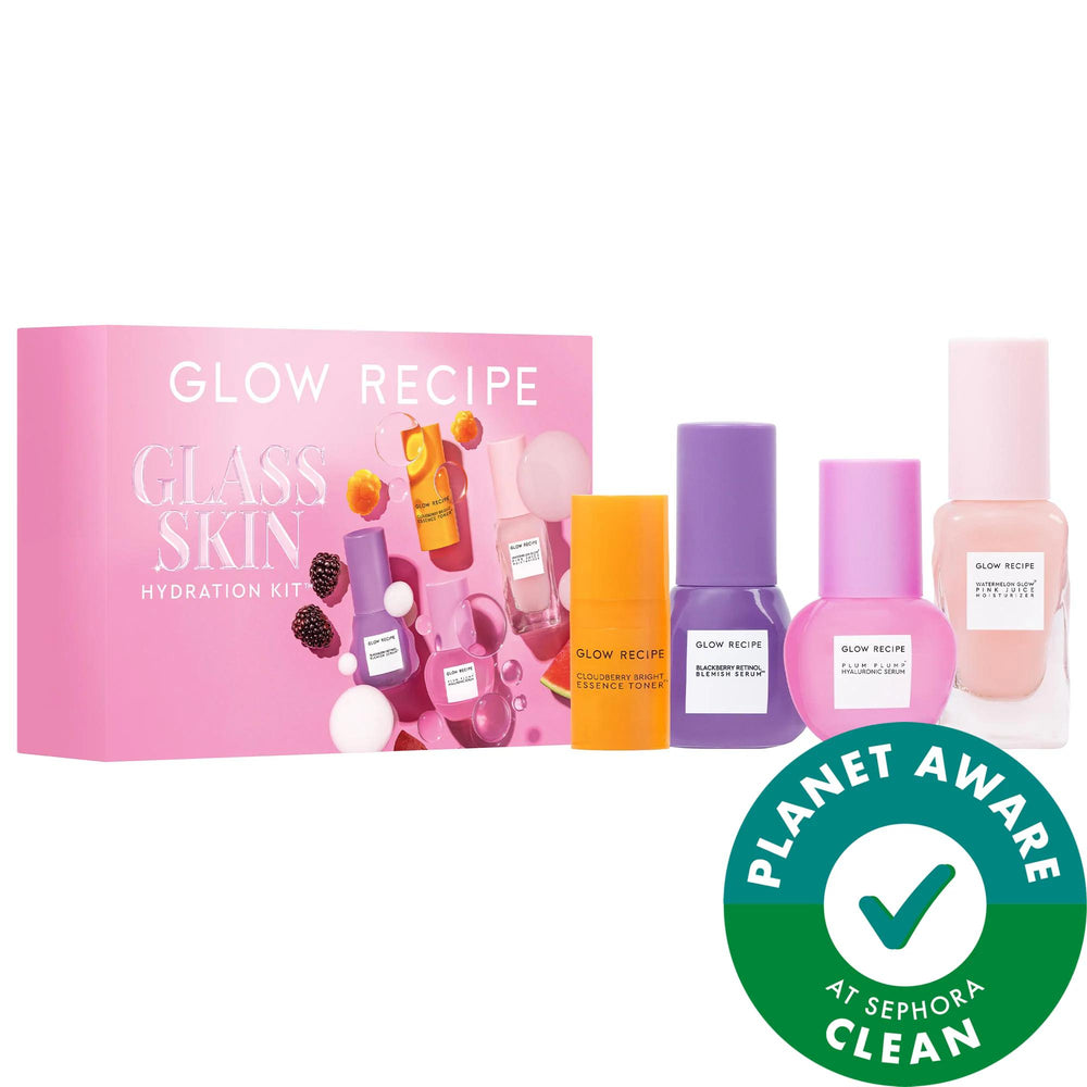 Drunk Elephant Glass Skin Hydration Kit - 4-Piece Skincare Set for Hydrated, Radiant Skin with Retinol & Hyaluronic Acid Drunk Elephant Glass Skin Hydration Kit - 4-Piece Skincare Set Skincare Set, Glass Skin, Hydration Kit, Retinol Serum, Hyaluronic Acid Serum, Antioxidant Skincare, Texture Smoothing, Brightening Skincare, Skincare Routine, Hydrated Skin, Radiant Skin, Comprehensive Skincare, Clinically Tested, Skincare for Dryness, Skincare for Dullness, Skincare for Uneven Tone
