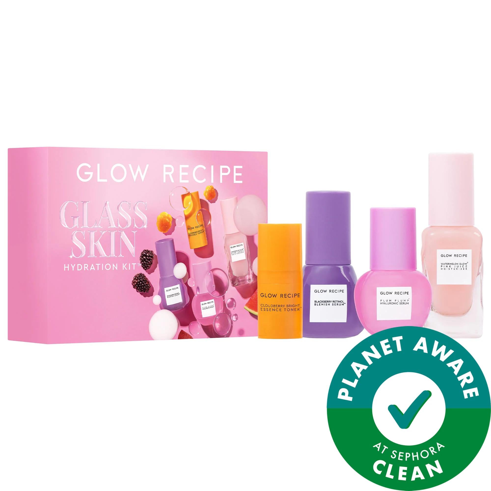 Drunk Elephant Glass Skin Hydration Kit - 4-Piece Skincare Set for Hydrated, Radiant Skin with Retinol & Hyaluronic Acid Drunk Elephant Glass Skin Hydration Kit - 4-Piece Skincare Set Skincare Set, Glass Skin, Hydration Kit, Retinol Serum, Hyaluronic Acid Serum, Antioxidant Skincare, Texture Smoothing, Brightening Skincare, Skincare Routine, Hydrated Skin, Radiant Skin, Comprehensive Skincare, Clinically Tested, Skincare for Dryness, Skincare for Dullness, Skincare for Uneven Tone