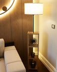 Homing Decorative Floor Lamp with 3-Shelf Storage - Modern Lighting Solutions for Home & Office - view 3