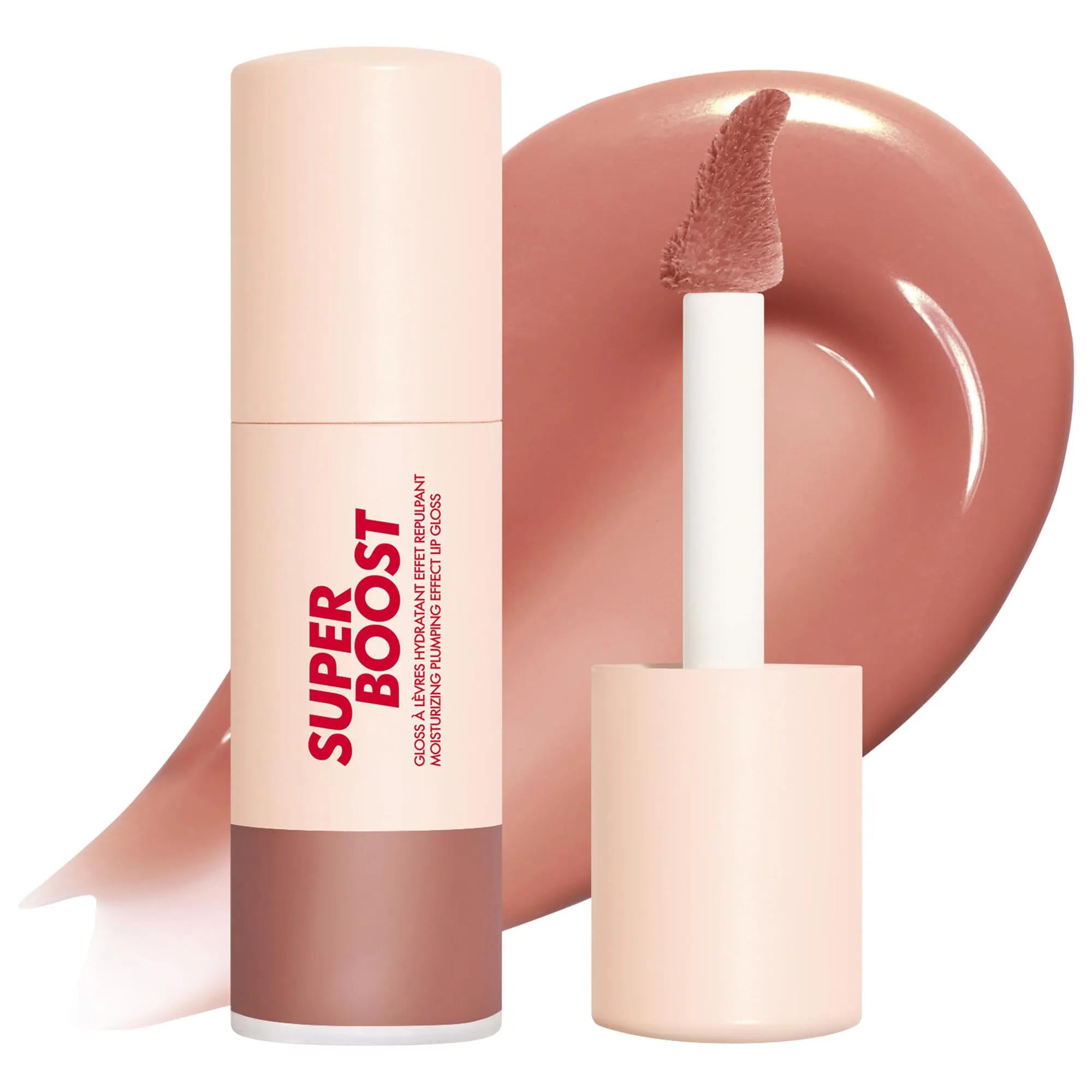 Super Boost - Moisturizing &amp; Plumping Lip Gloss with Hyaluronic Acid &amp; Tri-Oil Complex Super Boost Lip Gloss - Moisturizing &amp; Plumping Moisturizing Lip Gloss, Plumping Lip Gloss, Hyaluronic Acid Lip Care, Long-wearing Lip Gloss, High-shine Lip Gloss, Lip Care, Lip Gloss, Beauty, Makeup, Cosmetics, Hydrating Lip Products, Plumping Lip Products