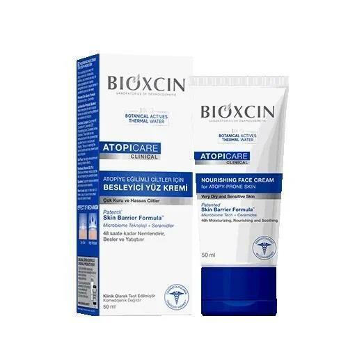 Bioxcin Atopicare Moisturizing Face Cream for Sensitive Skin - 50ml Gentle Hydration for Atopic-Prone Skin - Face Cream