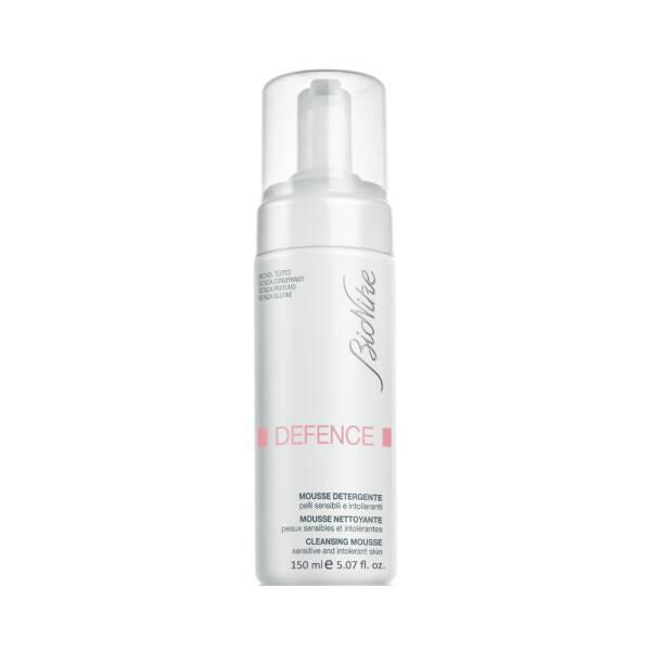 BioNike Defence Cleansing Mousse 150ml - Gentle Face Cleanser for Sensitive Skin, Makeup Remover - Makeup Remover