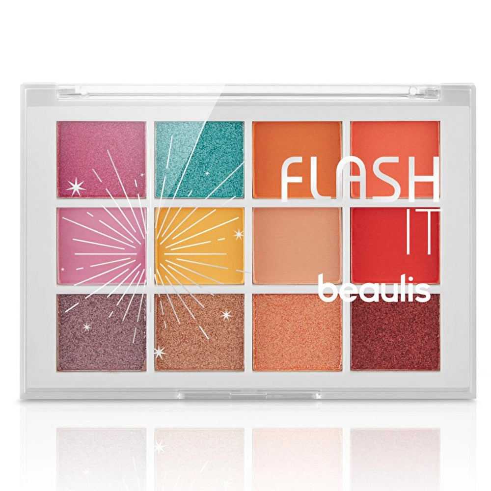 Beaulis Flash It 12-Color Eyeshadow Palette in 114 Crazy Lovers