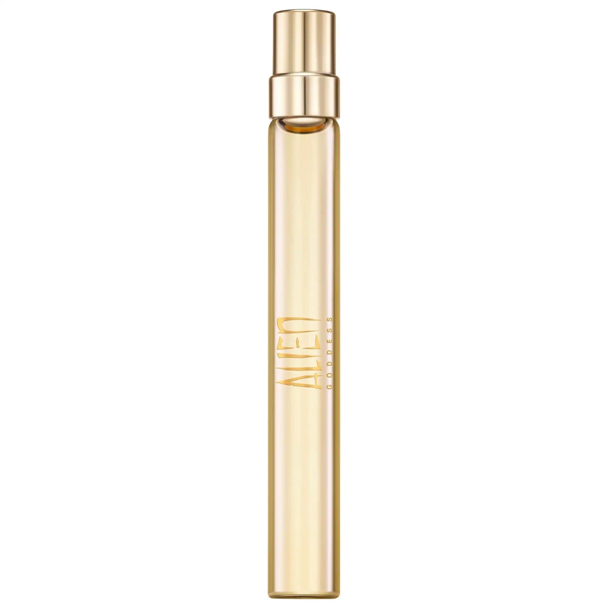 Alien Goddess Eau de Parfum Travel Spray - Luxurious Warm Floral Fragrance for Women Alien Goddess Eau de Parfum Travel Spray - Warm Floral women's perfume, warm floral fragrance, travel spray perfume, refillable perfume bottle, floral scent for women, luxury fragrance, sustainable perfume, travel size perfume, elegant fragrance, feminine scent