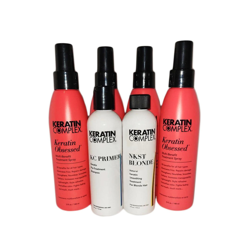 Keratin Complex NKSTB Natural Keratin Smoothing Set for Blonde Hair