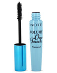 Note Volume One Touch Waterproof Mascara - Smudge-Proof, Volumizing, Long-Lasting Cosmetics for Active Lifestyles Note Waterproof Mascara - Smudge-Proof & Long-Lasting waterproof mascara, volumizing mascara, smudge-proof eye makeup, long-lasting cosmetics, ophthalmologically tested makeup, cosmetics for sensitive eyes, active lifestyle makeup, waterproof eye makeup, tear-proof mascara, creamy mascara, hourglass brush mascara