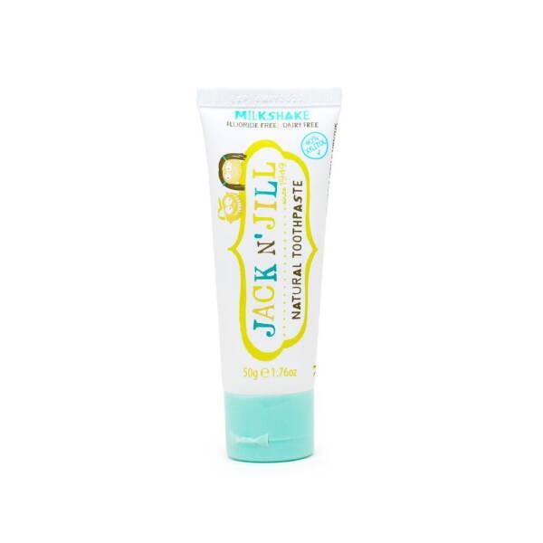 Jack and Jill Natural Milkshake Toothpaste for Kids - Fluoride Free, Xylitol, Organic - Safe & Fun Oral Care Jack and Jill Natural Milkshake Toothpaste - Kid-Friendly & Safe natural toothpaste, children's toothpaste, xylitol toothpaste, organic toothpaste, milkshake toothpaste, fluoride free toothpaste, safe toothpaste for kids, natural oral care, calendula toothpaste, kids toothpaste, toothpaste, oral hygiene, kids dental care, children's dental care, natural dental care, xylitol, calendula, milkshake flav