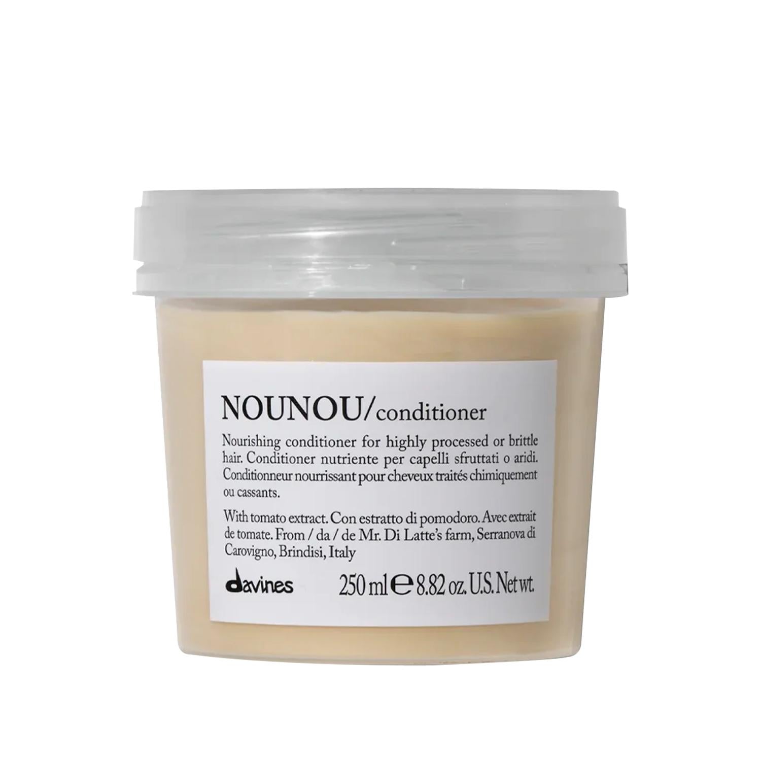 Davines Nourishing and Protective Hair Care Cream - 8.45 fl oz, Moisturizing & Hydrating for Dry Hair Davines Hair Care Cream - Nourishing & Protective hair care cream, Davines Nounou, nourishing hair cream, protective hair care, moisturizing hair product, hair care, dry hair solution, damaged hair repair, hydrating hair cream, Davines hair products, hair moisturizer, hair protection