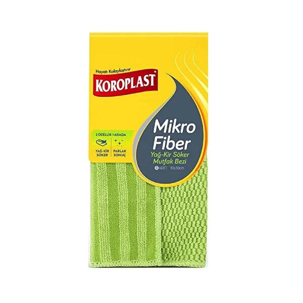 Koroplast Microfiber Cleaning Cloth for Kitchen - Effective Grease & Dirt Remover, Durable & Reusable Koroplast Microfiber Cloth for Kitchen Cleaning microfiber cleaning cloth, kitchen cleaning cloth, grease removing cloth, easy cleaning solutions, kitchen cleaning tools, cleaning, kitchen, microfiber, cloth, grease remover, dirt remover, durable, reusable, Koroplast