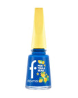 Flormar Mediterranean High-Pigment Glossy Nail Polish 006 Mare Blue