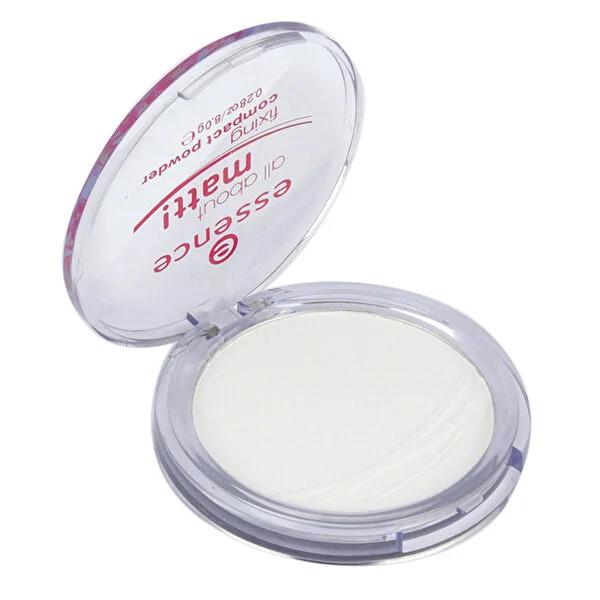 Essence Matt Fixing Compact Face Powder - Long Lasting Oil Control, Smooth Matte Finish - Perfect for Oily Skin &amp; Makeup Setting - 8 gr Essence Mattifying Powder: Oil Control &amp; Perfect Makeup Setting compact powder, face powder, mattifying powder, setting powder, oil control powder, essence powder, matt fixing powder, makeup setting powder, compact face powder, best face powder for oily skin, powder, face, makeup, cosmetics, beauty, oil control, shine control, matte finish, long lasting, smooth skin, founda