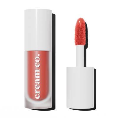 Cream Co. Multipurpose Tinted Cream for Lips, Cheeks, and Eyes - Natural Glow Makeup with Hyaluronic Acid & - Eye Cream