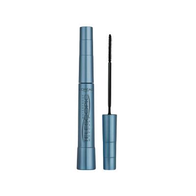L'Oreal Paris Telescopic Waterproof Mascara - Black Lengthening Mascara for Long, Defined Lashes - Smudge-Proof, All-Day Wear L'Oreal Telescopic Waterproof Mascara - Long, Defined Lashes waterproof mascara, telescopic mascara, long-lasting mascara, black mascara, smudge-proof mascara, mascara for long lashes, mascara for defined lashes, water resistant mascara, Loreal mascara, black lengthening mascara, mascara, lengthening mascara, defining mascara, smudge proof, waterproof, long lasting, black, L'Oreal, e