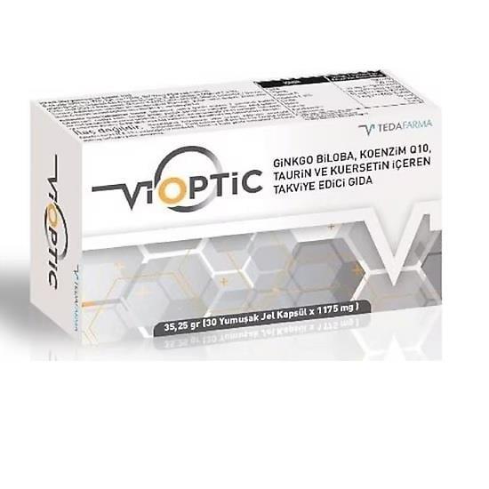 Vioptic: Ginkgo Biloba, CoQ10, Taurine, & Quercetin Supplement - Boost Brain Health, Memory & Antioxidant Support - 30 Softgels Vioptic: Ginkgo Biloba, CoQ10 - Brain & Memory Support Ginkgo Biloba supplement, Coenzyme Q10 capsules, Taurine supplement, Quercetin antioxidant, Alpha Lipoic Acid capsules, Omega 3 supplement, Brain health supplement, Cognitive support supplement, Vioptic supplement, Dietary Supplement, cognitive function, memory support, antioxidant, anti-inflammatory, immune support, cardiovasc