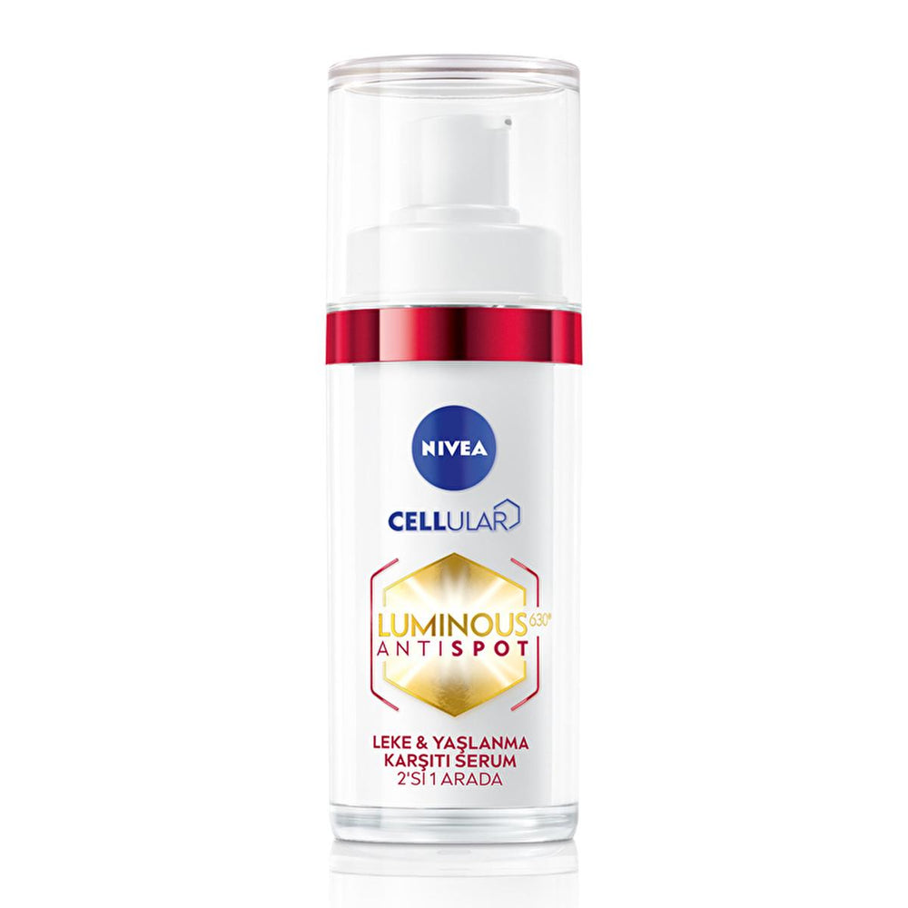 Nivea Luminous630 Anti-Aging Serum: Reduce Dark Spots & Wrinkles, Hyaluronic Acid & Collagen, Firm & Hydrate Skin Nivea Luminous630 Serum: Anti-Aging, Dark Spot & Wrinkle Reduction Nivea Luminous630 Serum, Anti-aging serum, Dark spot corrector, Wrinkle reduction serum, Hyaluronic acid serum, Collagen boosting serum, Skin firming serum, Age spot treatment, Luminous630 anti-blemish, anti-aging serum, anti-aging skin care, dark spot remover, wrinkle reducer, skin hydration, skin firming, age spot removal, lumi