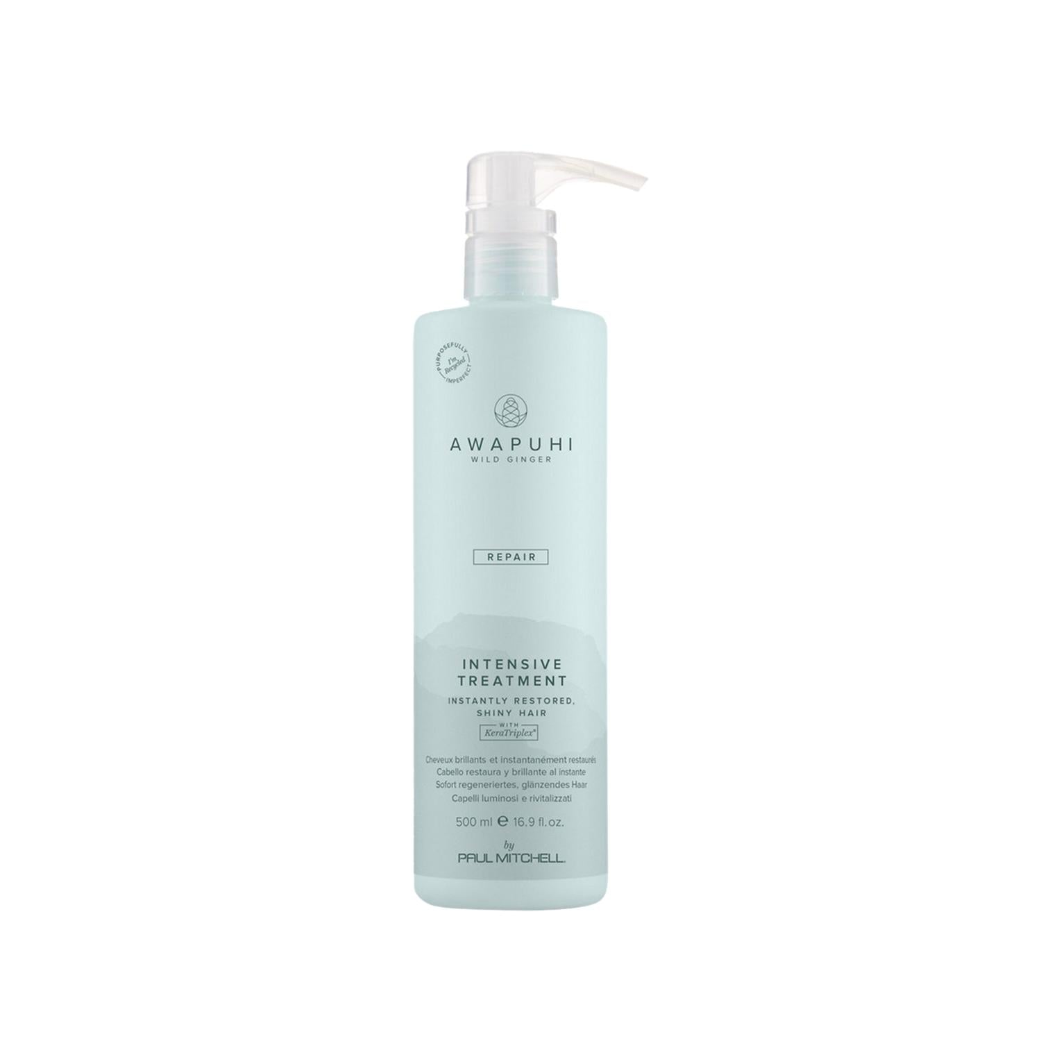 Paul Mitchell Awapuhi Wild Ginger Intensive Treatment - 500ml Hair Care for Dry &amp; Damaged Hair Paul Mitchell Awapuhi Wild Ginger Intensive Treatment 500ml Paul Mitchell Awapuhi Wild Ginger Intensive Treatment, Hair intensive treatment, Weekly hair care, Awapuhi Wild Ginger hair benefits, Intensive hair repair, Hair care for dry damaged hair, Premium hair care products, Sulfate-free hair treatment, Natural hair repair, Hair nourishment, Hair health restoration