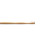 Humble Brush Bamboo Toothbrush Adult White Soft - Eco-Friendly & Sustainable Oral Care - Toothpaste